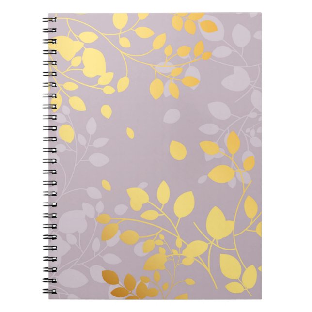 Cuaderno Hojas de oro 9 (Frente)