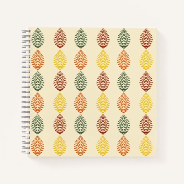Cuaderno Hojas de Otoño (Anverso)