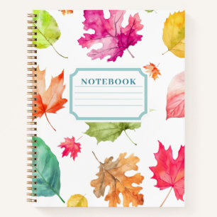 Cuaderno Hojas de otoño