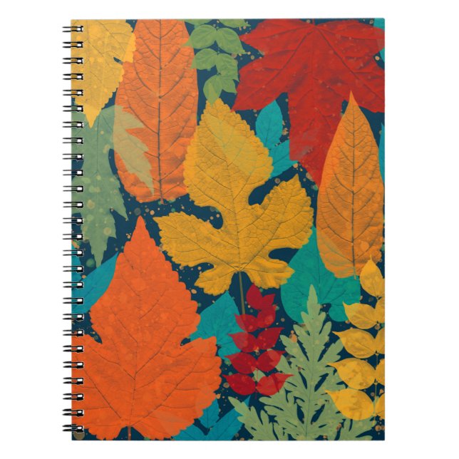 Cuaderno Hojas de otoño (Frente)