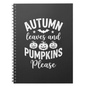 Cuaderno Hojas de otoño y calabazas por favor_1