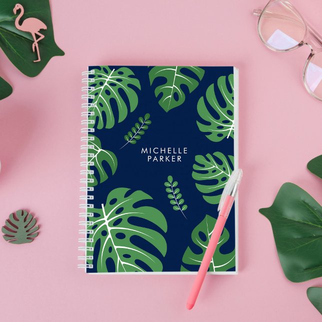Cuaderno Hojas de palma de Monstera (Subido por el creador)