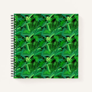 Cuaderno Hojas De Palmeras Tropicales
