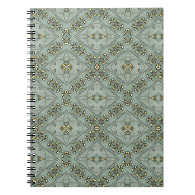 Cuaderno Hojas doradas de Victoria (Frente)