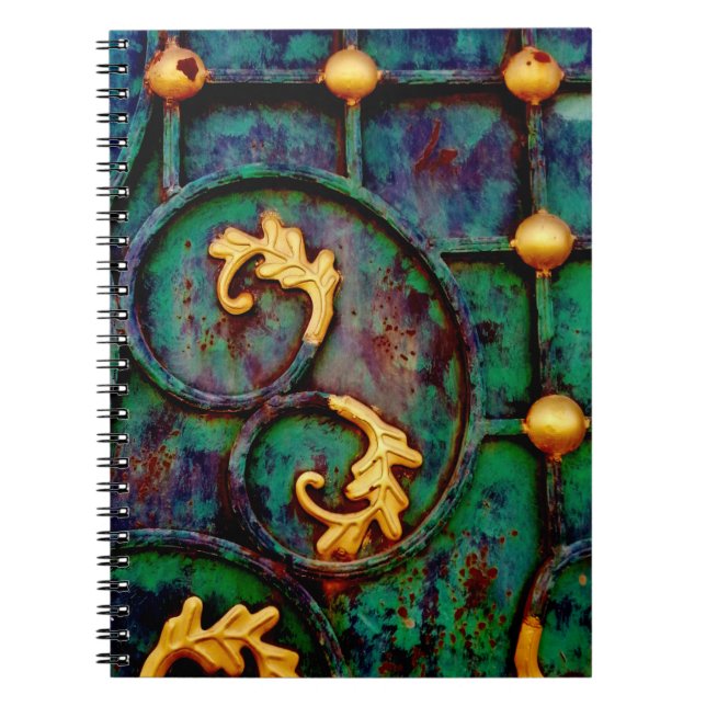 Cuaderno Hojas metalizado (Frente)