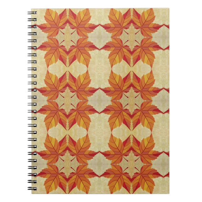 Cuaderno Hojas otoñales (Frente)