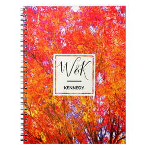 Cuaderno Hojas otoñales