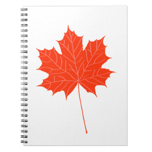 Cuaderno Hojas rojas de arce