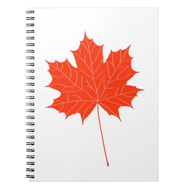 Cuaderno Hojas rojas de arce (Frente)