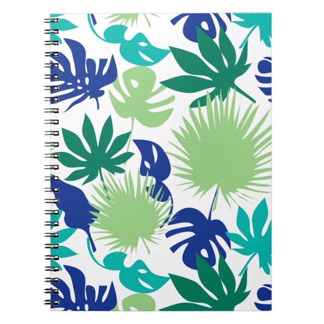 Cuaderno Hojas tropicales (Frente)