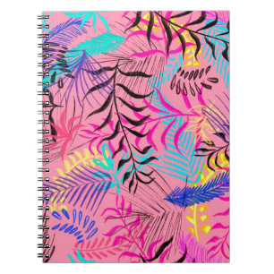Cuaderno Hojas tropicales