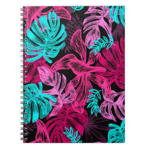 Cuaderno Hojas tropicales