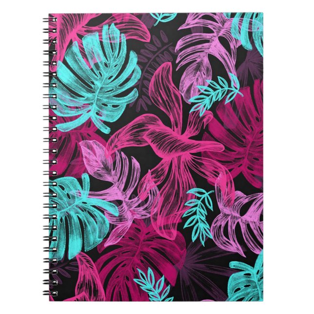 Cuaderno Hojas tropicales (Frente)