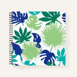 Cuaderno Hojas tropicales