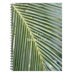 Cuaderno Hojas Tropicales de Kauai (foto tomada por mí)