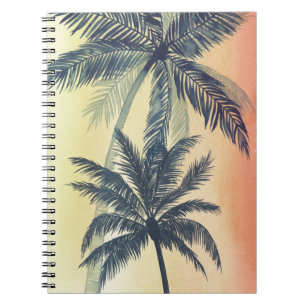 Cuaderno Hojas tropicales de palma