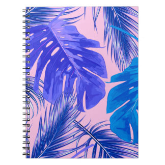 Cuaderno Hojas tropicales de palma, hojas de selva sin cost