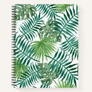 Cuaderno Hojas tropicales de selva