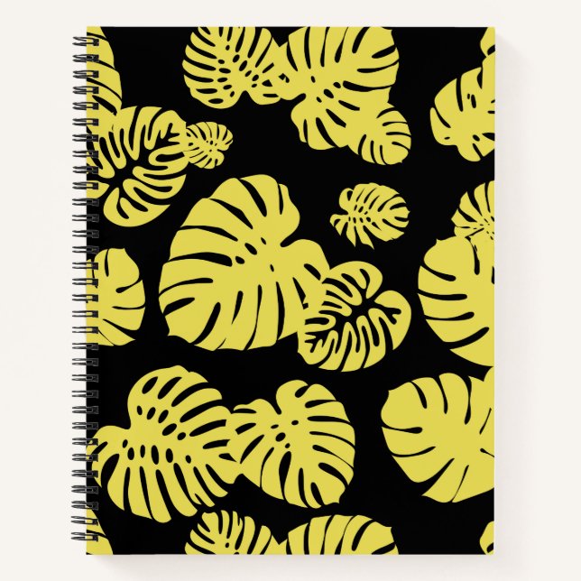 Cuaderno Hojas Tropicales Multicolor 7 (Anverso)