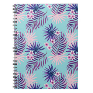 Cuaderno Hojas tropicales y flores 2