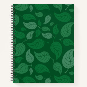 Cuaderno Hojas verdes