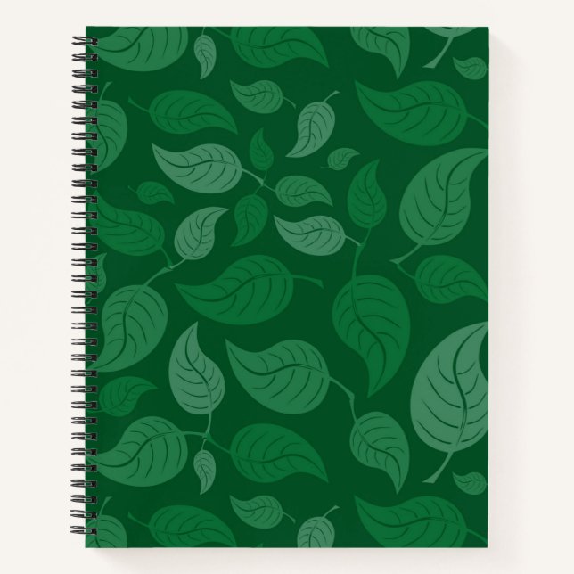 Cuaderno Hojas verdes (Anverso)