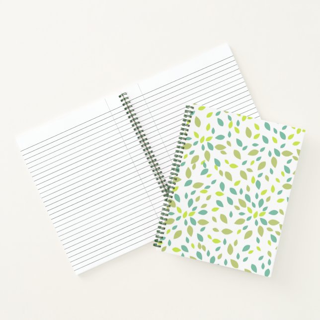 Cuaderno Hojas (verdes) (Interior)
