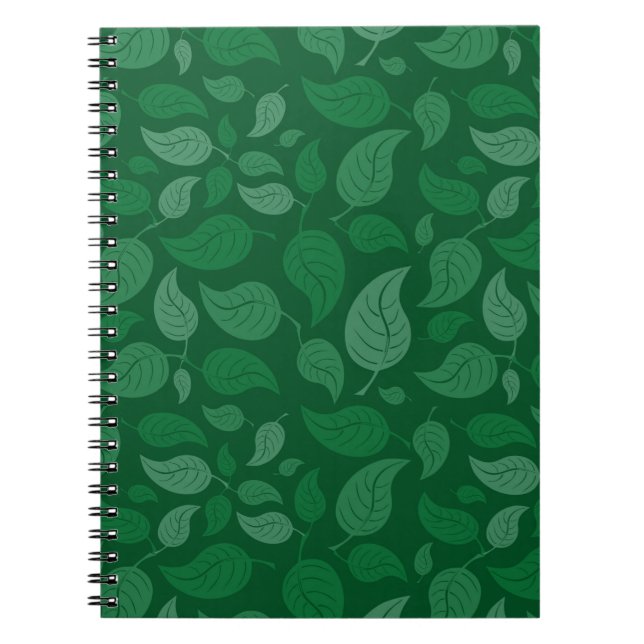 Cuaderno Hojas verdes (Frente)