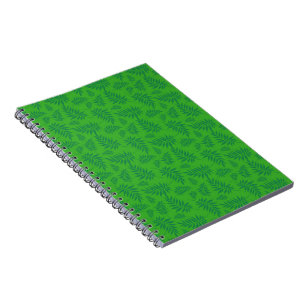 Cuaderno Hojas Verdes Selva Tropical Amante de las Plantas