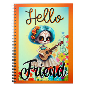 Cuaderno Hola amigo Sugar Skull