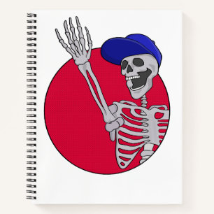 Cuaderno Hola amigos Guay y Funny Skeleton