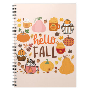 Cuaderno Hola Calabazas de Otoño
