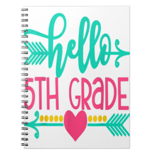 Cuaderno Hola Chicas de 5º grado de vuelta a la escuela reg