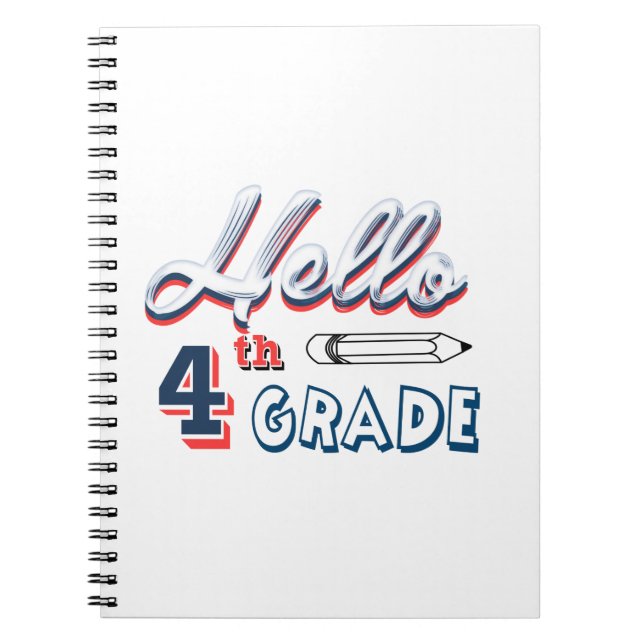 Cuaderno Hola cuarto grado (Frente)