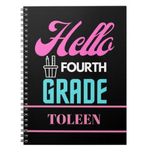 Cuaderno Hola de cuarto grado personalizado