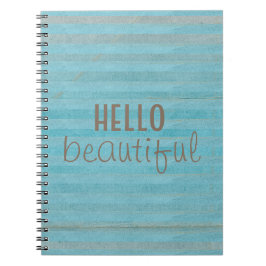 Cuaderno Hola Hermosa Moda Y Diseño De Boho De Moda