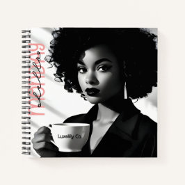 Cuaderno Hola Lunes Inspire su bloc de notas de la semana