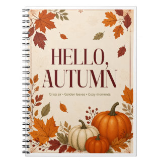Cuaderno Hola Otoño
