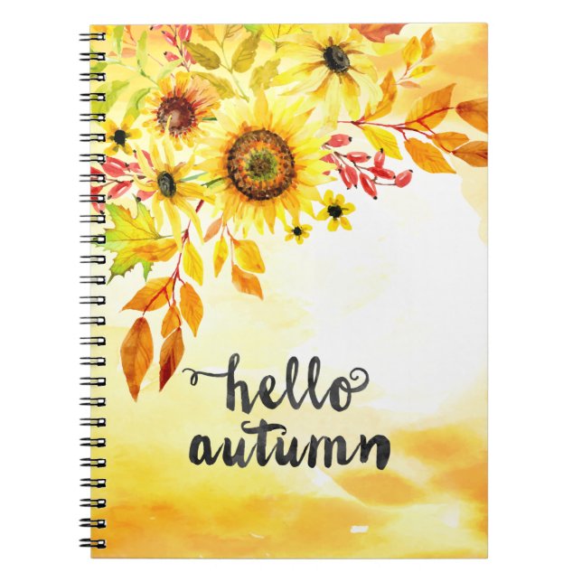 Cuaderno Hola otoño (Frente)