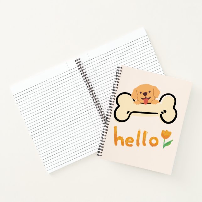 Cuaderno Hola Perro & Tulipán (Interior)