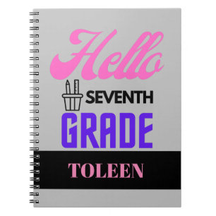 Cuaderno Hola Personalizada Séptimo Grado