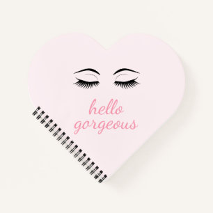 Cuaderno Hola preciosa con Bonito Eyelash Glam
