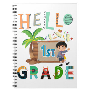 Cuaderno Hola, Primer Grado Del Equipo Escolar