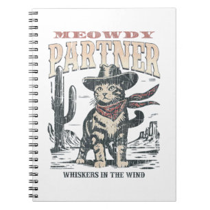 Cuaderno Hola Socio Vaquero Gato