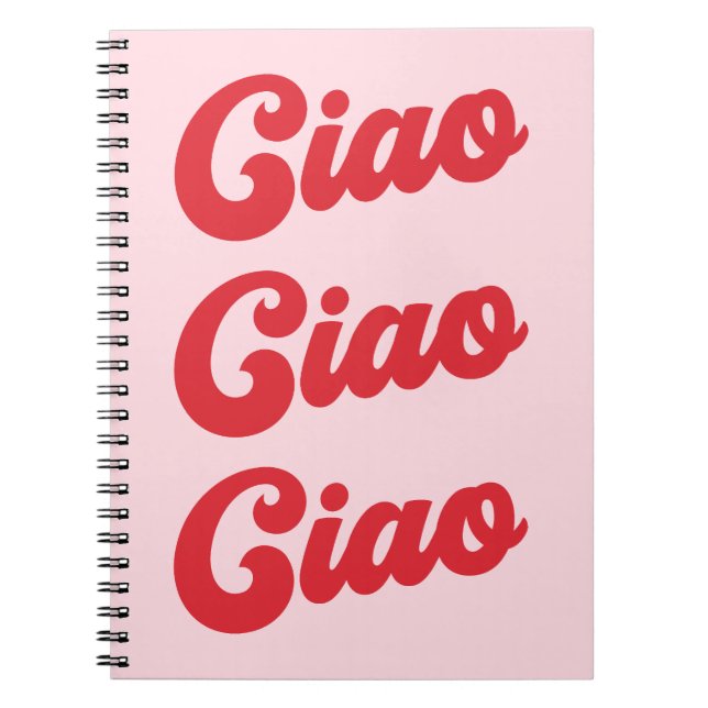 Cuaderno Hola Texto Repetido (Frente)