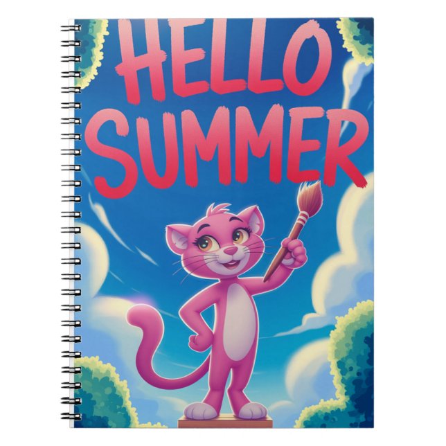 Cuaderno Hola verano  (Frente)
