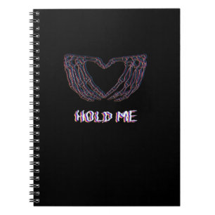 Cuaderno Hold Me Classic - Skeleton Hand Heart