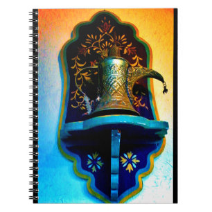 Cuaderno Holder del café árabe