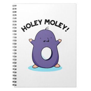Cuaderno Holey Moley Chiste Divertido de Topo 