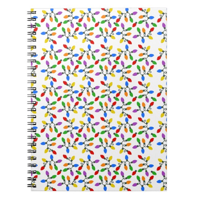 Cuaderno Holiday Lights (Frente)
